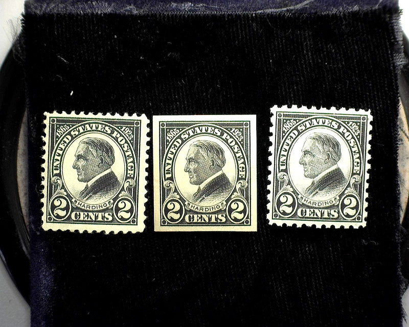 #610-612 1923 Harding Issue Mint VF NH US Stamp