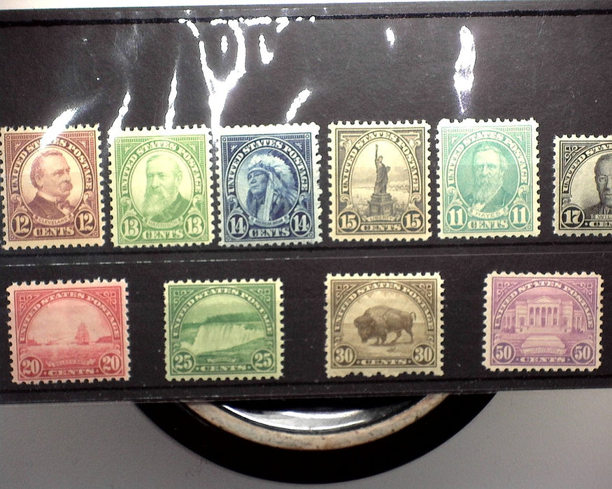 #692-701 1931 Issue Fresh set. Mint F/Vf NH US Stamp