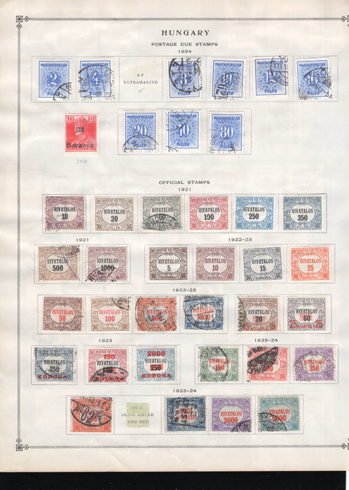 Hungary Bob, Airmail, Postage Due, Semi-Post, Stamp Lot, Approx