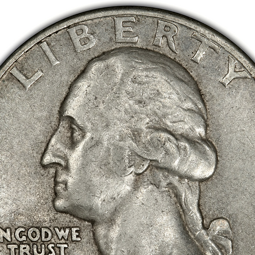 HS&C: 1936 D Quarter Washington Circulated Coin