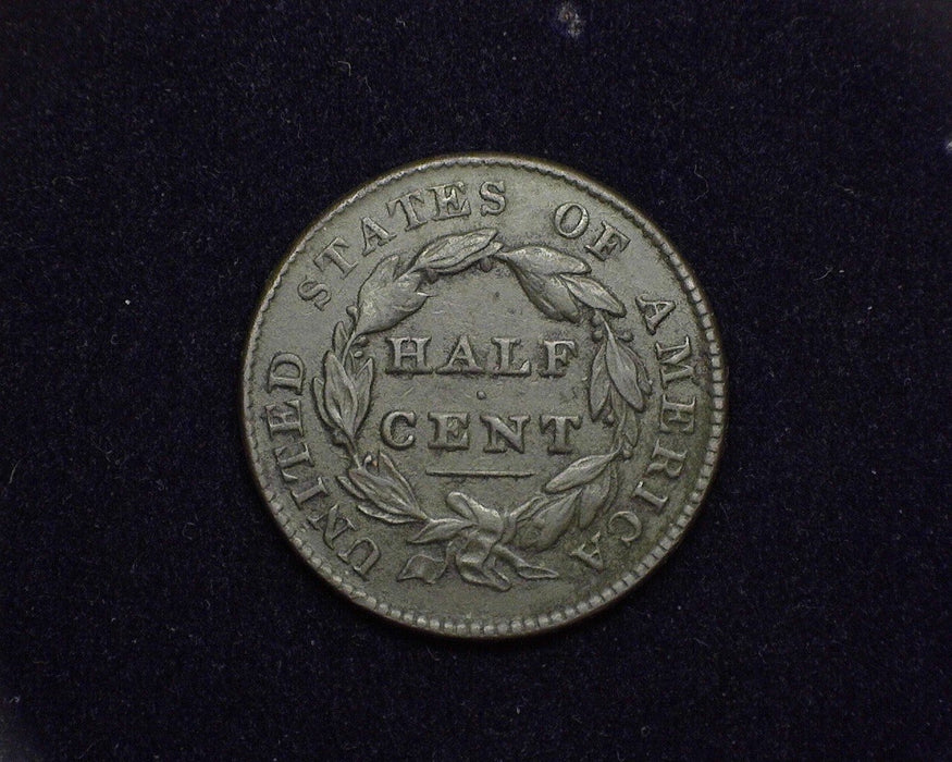 HS&C: 1828 13 stars 1/2¢ Classic Head Half Cent VF/XF - US Coin