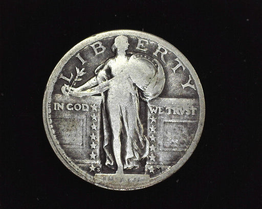 HS&C: 1917 S Type 2 25¢ Standing Liberty Quarter VG - US Coin