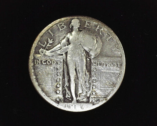 HS&C: 1924 S 25¢ Standing Liberty Quarter VG - US Coin