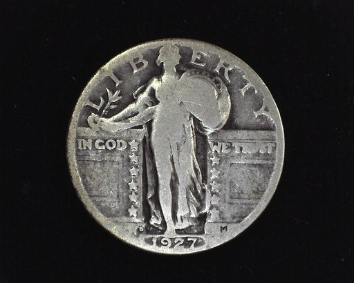 HS&C: 1927 D 25¢ Standing Liberty Quarter VG - US Coin
